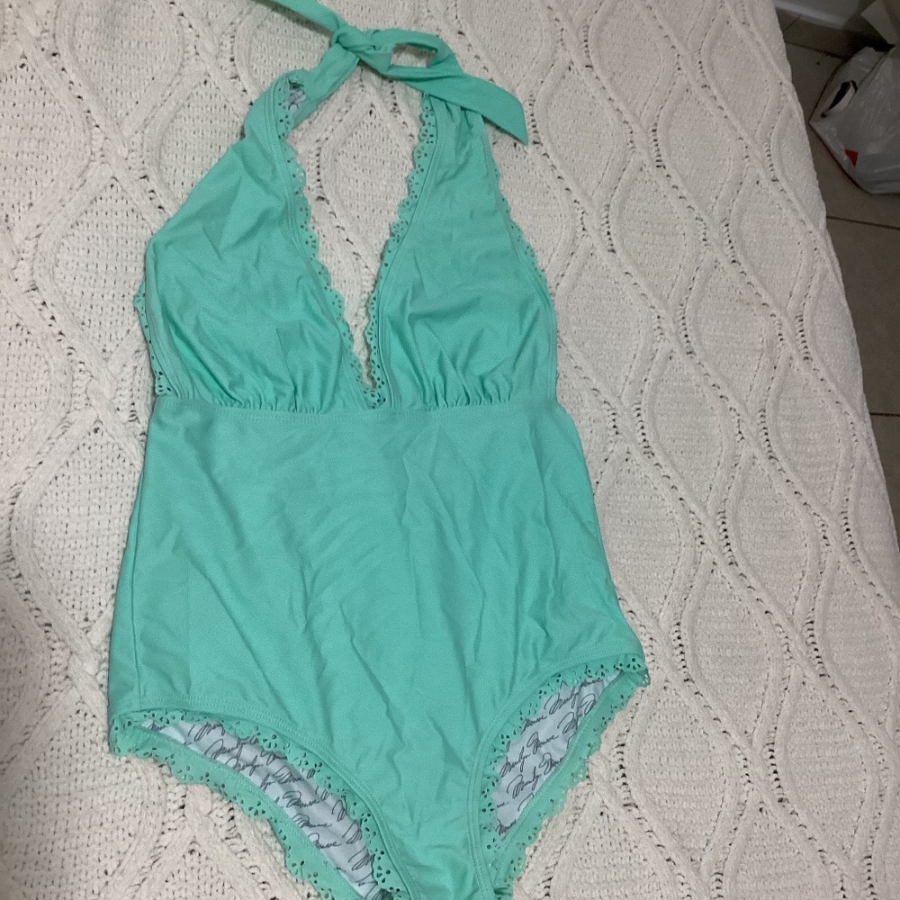 Turquoise 1pc Bikini